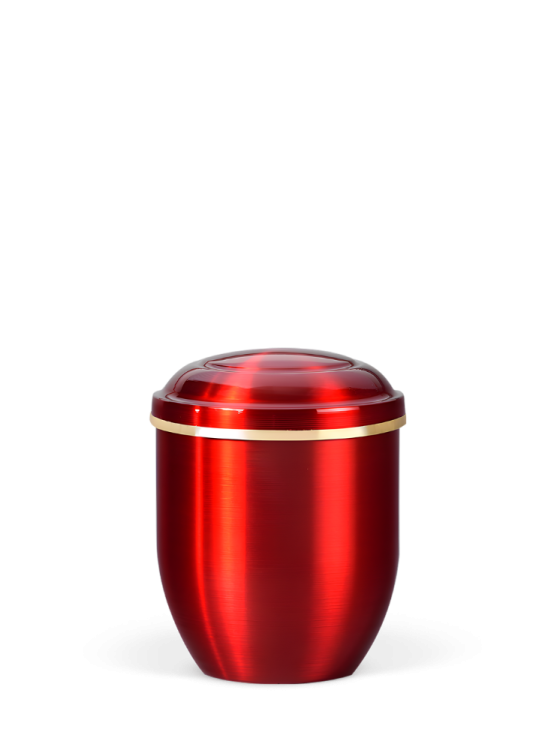 Metall Miniurne Zara – Rot (0,25 l)
