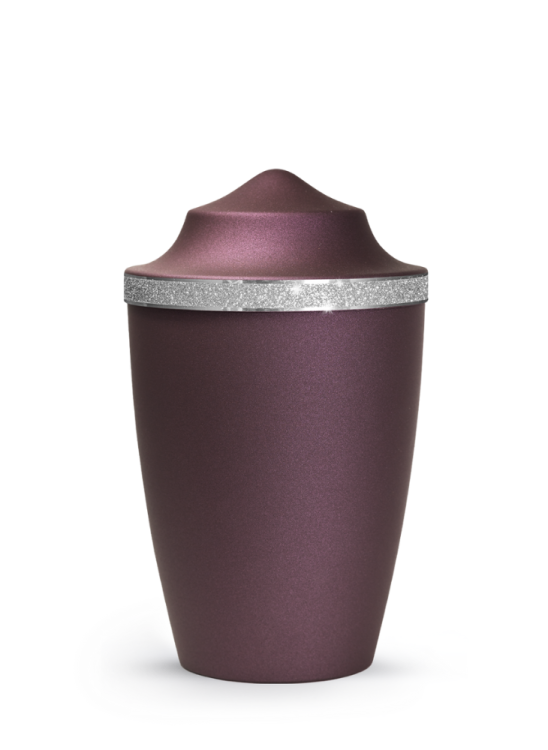 Urna dla zwierząt Glamour - Berry 1,5l