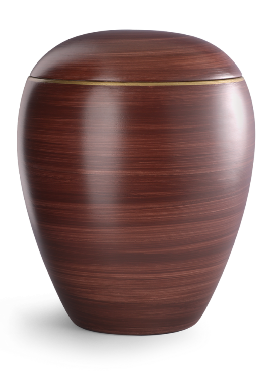 Keramická urna Rustica II, Hnědá