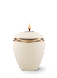 Keramik Miniurne Helena  - Creme