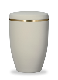 Kovová urna Nebula - Krémová