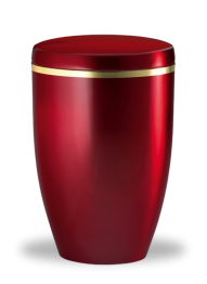 Kovová urna Emelia, Červená