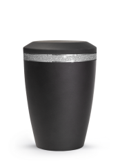 Zvířecí urna Glamour - Černá 2,8l
