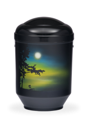 Kovová urna Aibrush, noční obloha