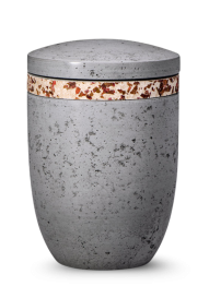 Ekologická urna Dujura - Antracit/Vinné listy