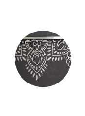 Zvířecí urna Mandala - Čierna 0,5l