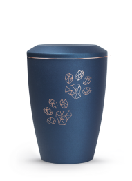 Zvířecí urna Karat Paws - Navy 2,8l