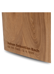 Holzurne Optimistic Wood, Schwarz
