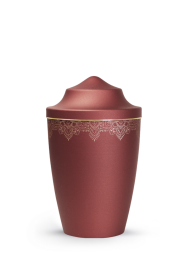 Zvířecí urna Mandala, rubínová