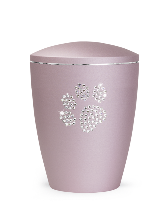 Zvířecí urna Elegance Paw, rose 2,8l