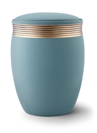 Urna ceramiczna Cleo, niebieska