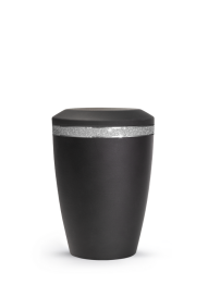 Zvířecí urna Glamour - Černá 0,5l