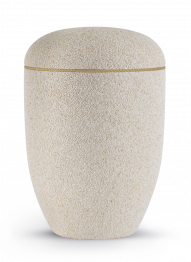 Ekologická urna Sorra, prírodná, piesková, bavlnená šnúrka
