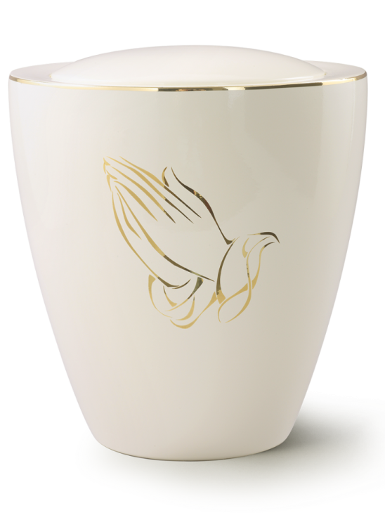 Urna ceramiczna Valencia III, Modlitwa