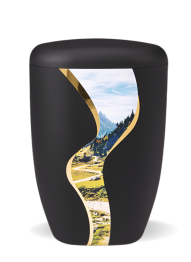 Ekologiczna urna Spectrum Black – Panorama górska