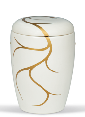 Urna ceramiczna Flair, wąs z brązu