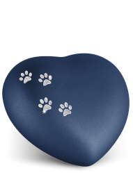 Urna dla zwierząt Herz Paws - Navy 1,5l