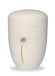 Kovová urna Amaris - Krémová/Púpava