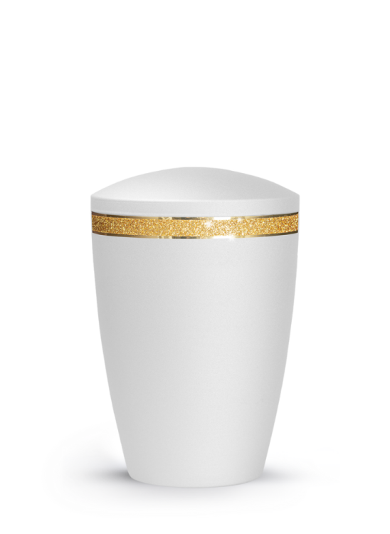 Urna dla zwierząt Glamour - Biała 1,5l