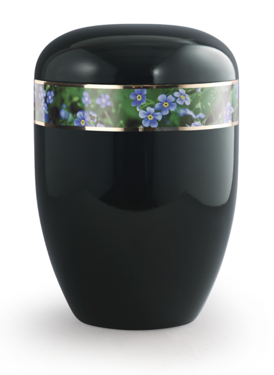 Ekologická urna Fleur Noire II, pomněnky