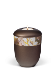 Keramická miniurna Zen - Magnolia/Hnědá