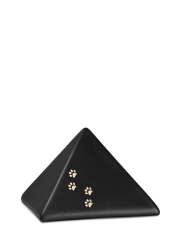 Zvířecí urna Pyramide Paws - Čierna 0,5l