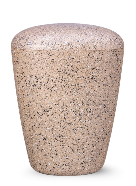 Ökologische Urne Nova II – Perlmuttbeige