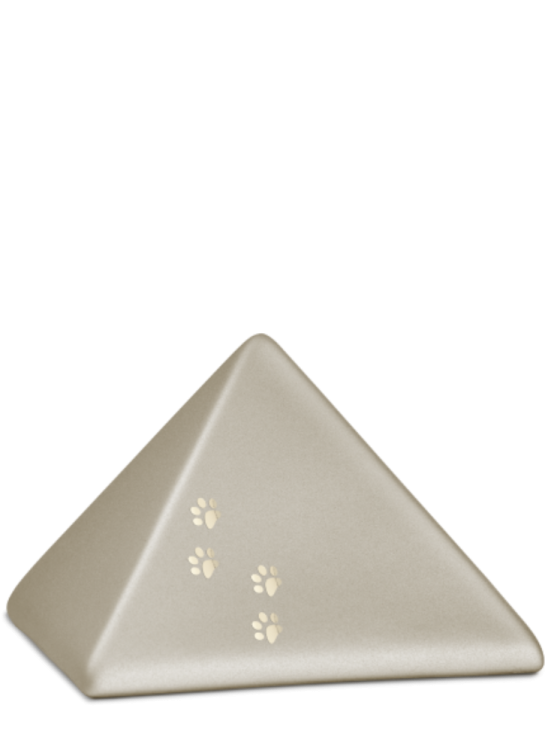 Zvířecí urna Pyramide Paws - Champagne 1,5l