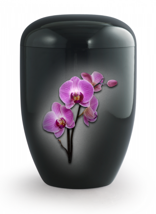 Ekologická urna Fleur Noire, orchidej