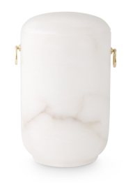 Steinurne Alabaster - Weiß