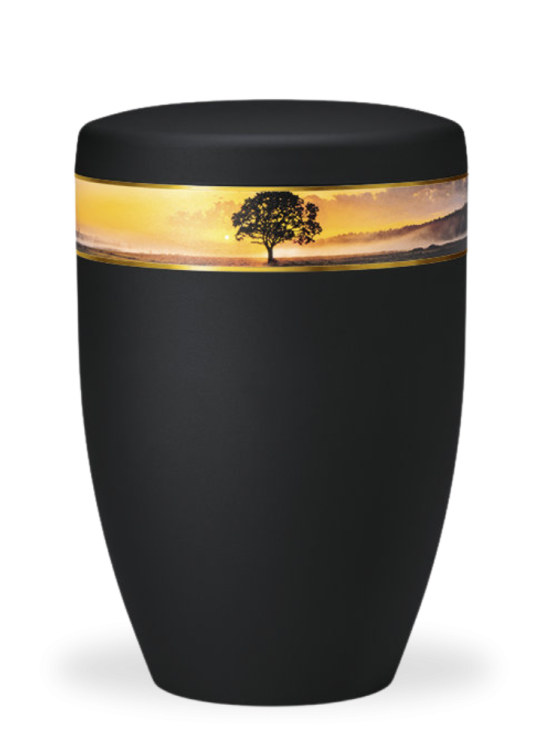 Ökologische Urne Royal Black, Baum