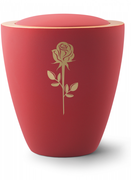 Keramická urna Modena - Růže/Rubínová