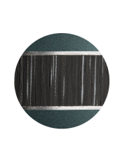 Ekologická urna Veta, smaragdová, ozdobný pásek