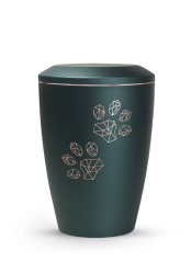 Zvířecí urna Karat Paws - Smaragdová 2,8l
