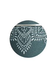 Zvířecí urna Mandala - Smaragdová 2,8l