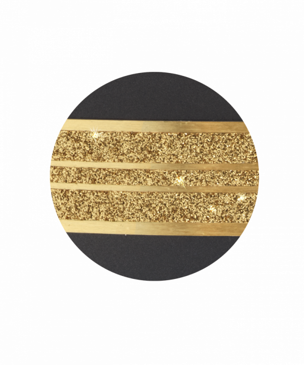 Ekologická urna Krypta Gold, antracit, detail vzoru, V34001