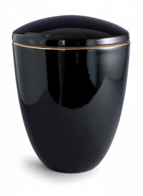 Keramická urna Tosca - Černá