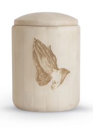 Dřevěná urna Vivre, Modlitba