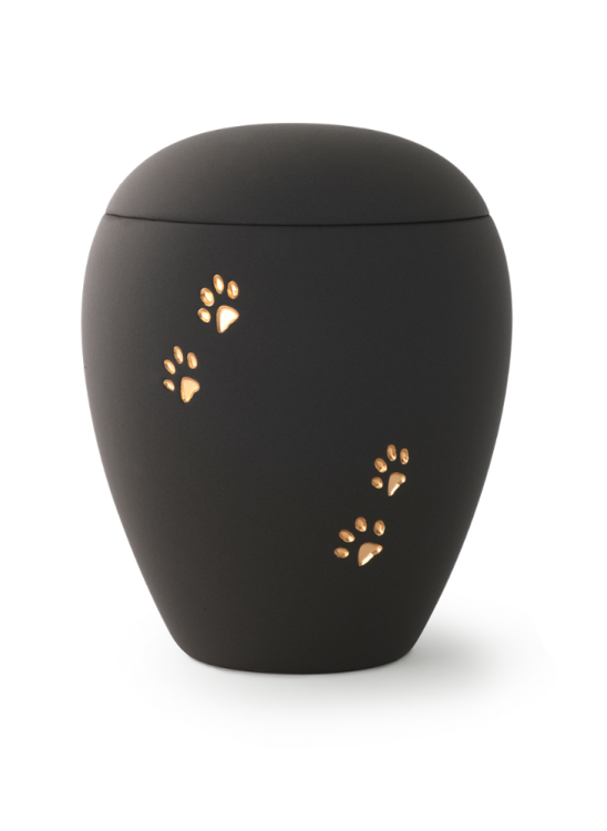 Zvířecí urna Siena Paws - Grafitová 2,8l