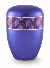 Ekologická urna Leaves, violet