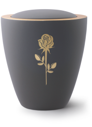 Keramická urna Modena, Růže/Šedá