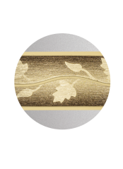 Ekologická urna Livorno, strieborne šedá, ozdobný opasok