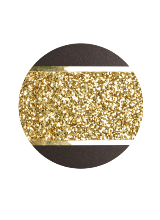 Ekologická urna Glamour Gold, siena, ozdobný opasok