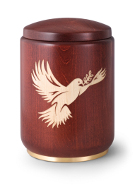 Dřevěná urna Roma, Holubice