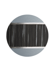 Ekologická urna Veta - Ledovcově modrá, ozdobný pásek