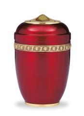 Metallurne Amara II, rot/ Gürtel