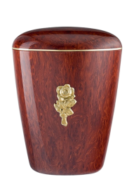 Ekologická urna Burlwood, růže