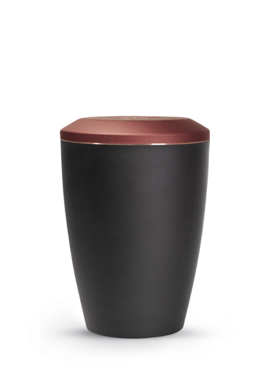 Urna dla zwierząt Mandala - Czarna 1,5l