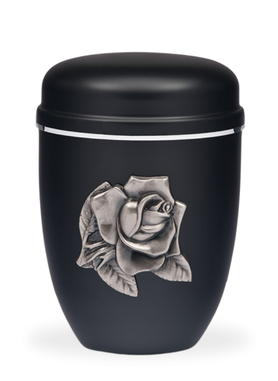 Kovová urna Faith 3D - Růže