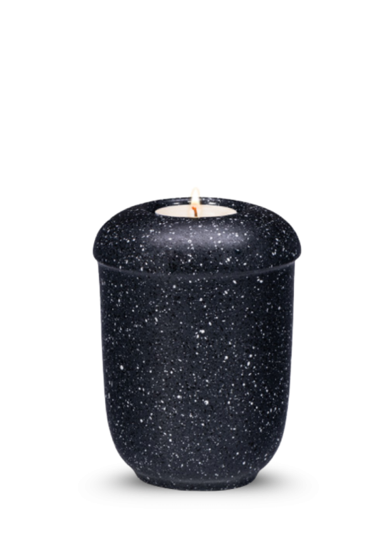 Keramická miniurna Nova - Černá